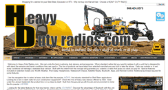Desktop Screenshot of heavydutyradios.com